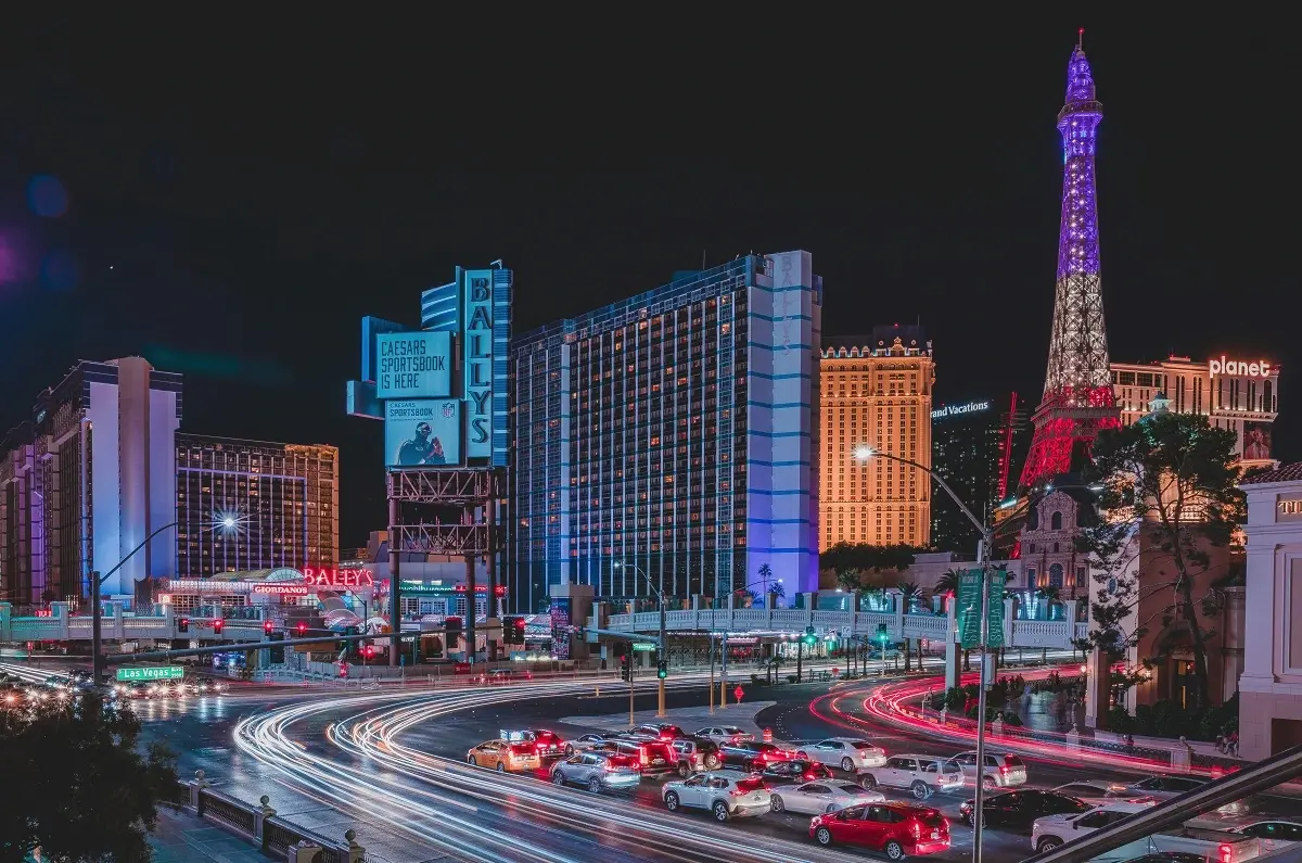 Las Vegas Strip at night